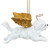 3.5" Flying Maltese Dog Angel Christmas Ornament - IMAGE 5