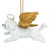 3.5" Flying Maltese Dog Angel Christmas Ornament - IMAGE 3