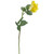 Long Stem Blooming Rose Artificial Floral Spray - 23" - Yellow - IMAGE 5