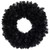 Colorado Spruce Artificial Halloween Wreath - 24" - Black - Unlit - IMAGE 2
