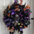 24" Black Colorado Spruce Artificial Halloween Wreath, 24-Inch, Unlit - IMAGE 4