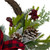 Icy Winter Foliage and Plaid Bow Artificial Christmas Twig Wreath, 23 inch, Unlit - IMAGE 4