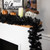 Colorado Spruce Artificial Halloween Garland - 9' x 10" - Black - Unlit - IMAGE 4