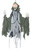 36" White and Green Halloween Animated Hanging Reaper in Chains - IMAGE 1