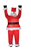 Inflatable Hanging Santa Outdoor Christmas Decoration - 78" - IMAGE 1