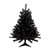 Full Colorado Spruce Artificial Halloween Tree - 4' - Black - Unlit - IMAGE 2