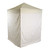 5' x 5' Portable Pop Up Outdoor Patio Garden Pool Cabana Gazebo, Khaki and White Stripe - IMAGE 2
