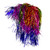 Multi Color Tinsel Halloween Wig Costume Accessory - One Size - IMAGE 1