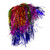 Multi Color Tinsel Halloween Wig Costume Accessory - One Size - IMAGE 2
