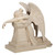 26" Weeping Angel of Grief Monument Outdoor Garden Statue - IMAGE 1