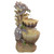 34" cascading Turtle Cove Outdoor Sculpted Fountain - IMAGE 1