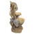 34" cascading Turtle Cove Outdoor Sculpted Fountain - IMAGE 2