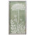 23.5" Green and White Floral Framed Artwork - IMAGE 1