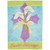 Easter Blessings Cross and Lilies Outdoor House Flag - 28" x 40" - IMAGE 2