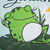 Life is Better in the Garden Green Frog Outdoor House Flag - 28" x 40" - IMAGE 5