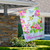 Welcome Hummingbird Floral Outdoor House Flag 28" x 40" - IMAGE 3
