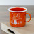 5.5” Orange and White Camp Adventures Mug - IMAGE 2