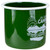 Metal I Would Rather Be Camping Mug Decoration - 5.5" - Green and White - IMAGE 4