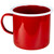 Metal Happy Camper Mug Decoration - 5.5" - Red and White - IMAGE 5