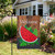 Welcome Watermelon Slice Spring Outdoor Garden Flag 12.5" x 18" - IMAGE 1
