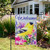 Welcome Yellow Finch Spring Outdoor Garden Flag 12.5" x 18" - IMAGE 3