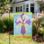 Easter Blessings Cross and Lilies Outdoor Garden Flag 18" x 12.5" - IMAGE 1