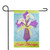 Easter Blessings Cross and Lilies Outdoor Garden Flag 18" x 12.5" - IMAGE 1