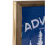 14" Blue and White Adventure Awaits Metal Wall Art - IMAGE 4