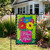 Bless this Home Bouquet with Vase Outdoor Garden Flag 12.5" x 18" - IMAGE 1