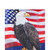 Freedom Bald Eagle Patriotic Outdoor Garden Flag 12.5" x 18" - IMAGE 5