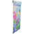 Blue and Purple Welcome Bird Outdoor Garden Flag 12.5" x 18" - IMAGE 4