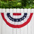Large Patriotic Bunting Flag - 48" x 24" - IMAGE 1