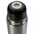 14" Silver and Black Beverage Thermos Canteen - IMAGE 3