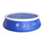 6.3' Blue Round Floating Solar Swimming Pool Cover - IMAGE 1