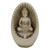 11" Beige Sitting Buddha Outdoor Garden Water Fountain - IMAGE 1