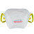Pack of 20 White Disposable Gerson FFP2 Dust Face Masks - IMAGE 1