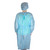 50 Sets of Blue Personal Protection Isolation Disposable Cap, Gown and Booties - Size Large - IMAGE 3