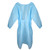 50 Sets of Blue Personal Protection Isolation Disposable Cap, Gown and Booties - Size Large - IMAGE 1