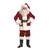7 Piece Burgundy Red Velvet Santa Suit Christmas Costume - XXXL - IMAGE 2