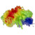 Rainbow Curly Women Adult Halloween Wig Costume Accessory - One Size - IMAGE 1