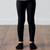 Children's Halloween Footless Tights - Size 8-10 - Black - IMAGE 1
