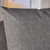 18" Slate Gray Contemporary Solid Square Throw Pillow - IMAGE 4