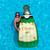 94" Green and Gold Champagne Swimming Pool Float - IMAGE 2