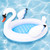 Inflatable Swan Kiddie Pool - 42.5" - White and Blue - IMAGE 3