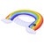 58" Inflatable Rainbow Swimming Pool Lounge Chair - IMAGE 4