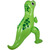 6.75' Inflatable Green Jumbo Dinosaur Water Sprayer - IMAGE 4