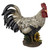 17" Standing Rooster Outdoor Garden Statue - IMAGE 1