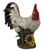 17" Standing Rooster Outdoor Garden Statue - IMAGE 3