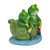 10" Green Frogs in a Lily Pad Outdoor Garden Statue - IMAGE 3