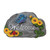 10.5" Gray Spring Butterfly and Sunflower "Welcome" Outdoor Garden Stone - IMAGE 1
